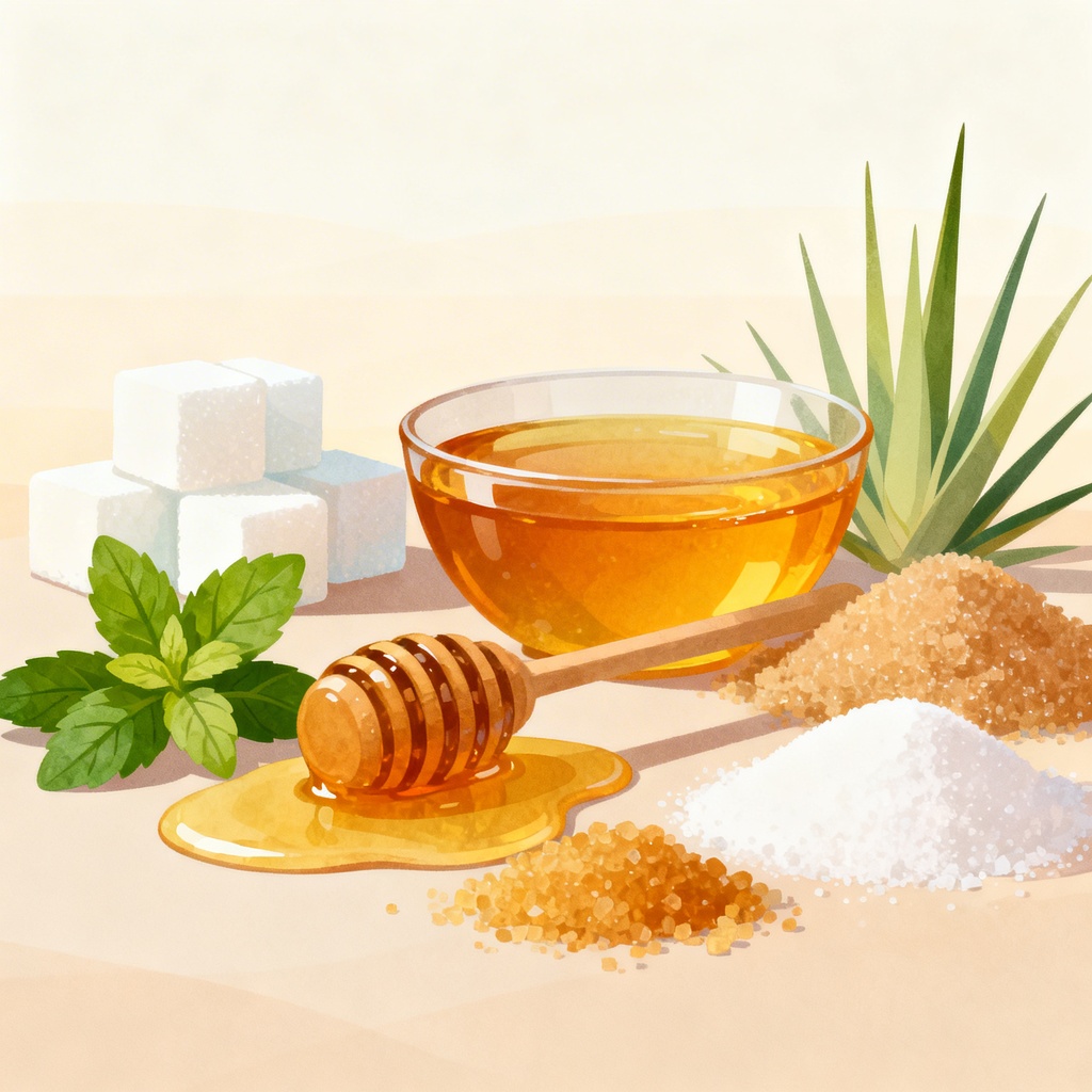 Korzyści z zastąpienia cukru zdrowszymi alternatywami